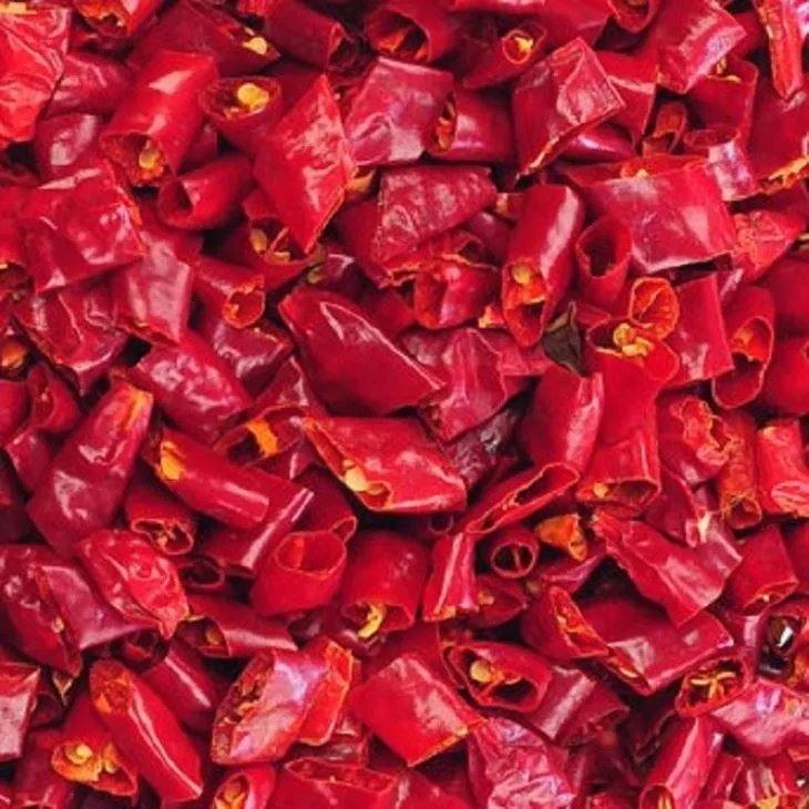 Anel de pimentão seco